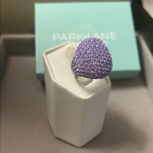 Park Lane Lavender Sparkle Ring